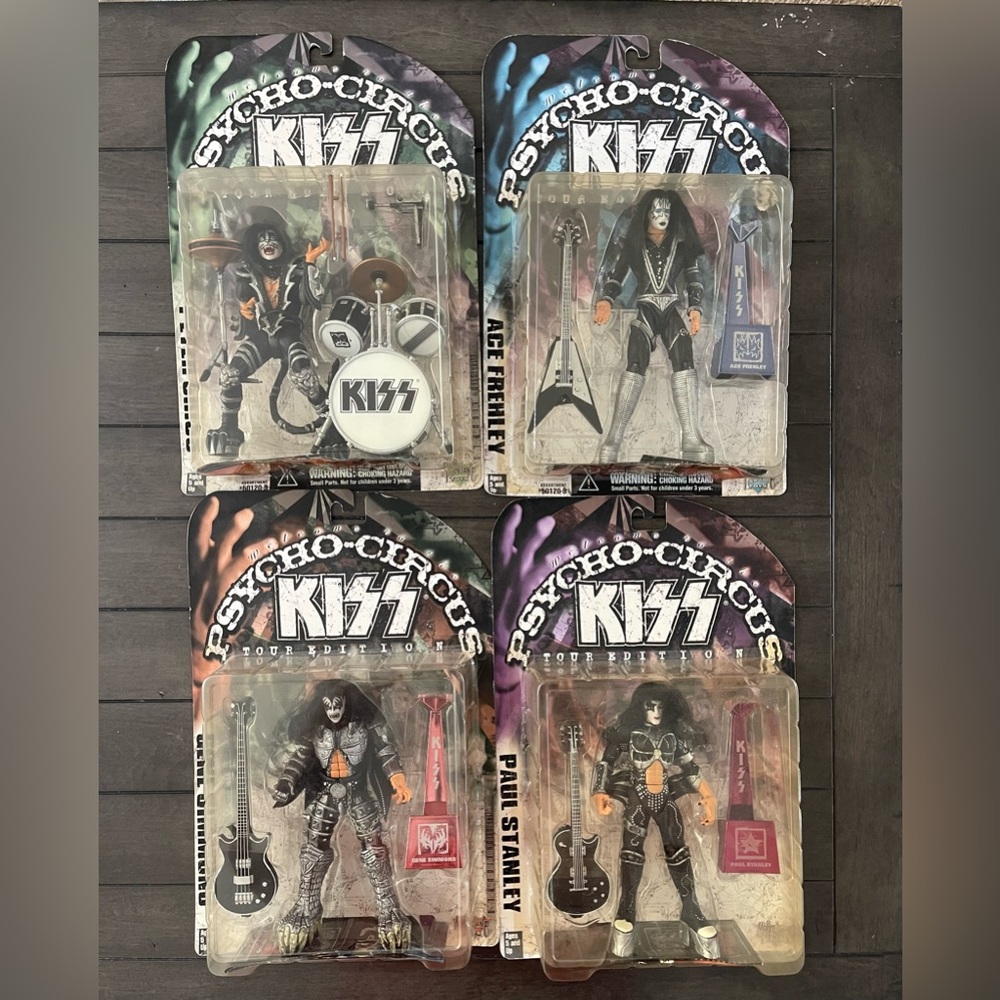 Kiss Psycho Circus Set in sealed boxes